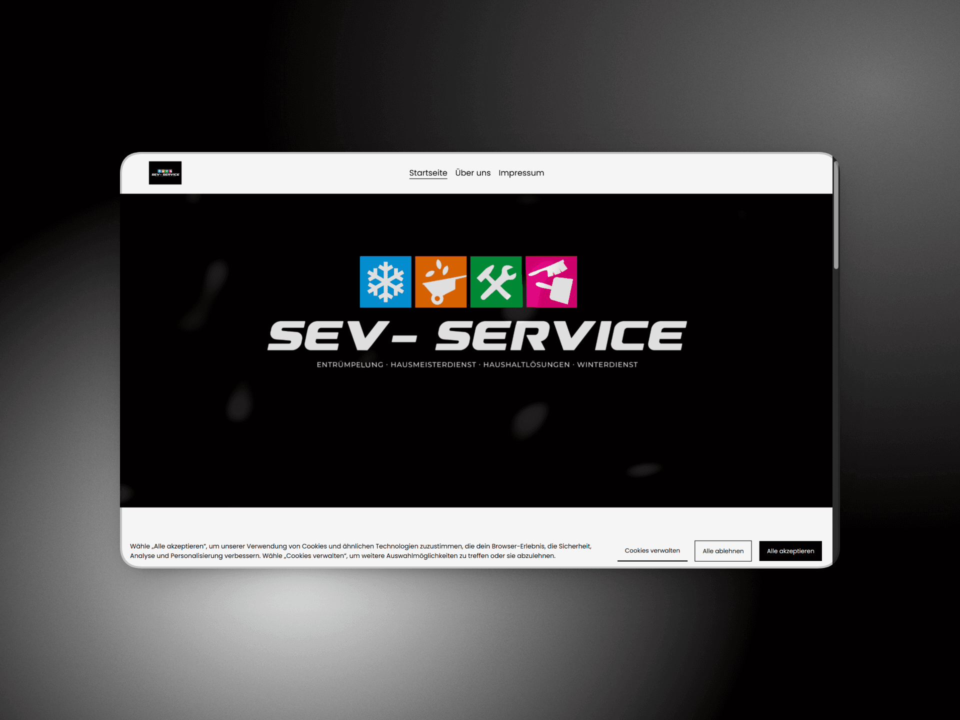 SEV-Service Website